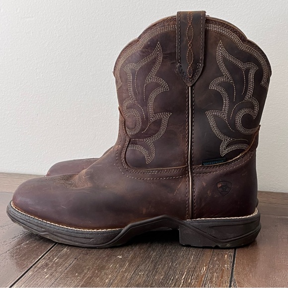 Ariat Shoes - Ariat Anthem Shortie Waterproof Boots western Cowboy Womens size 9.5C